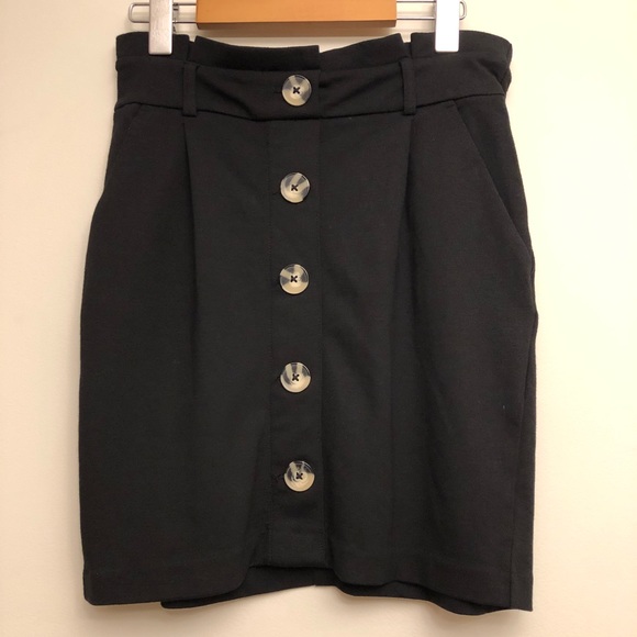 Dynamite Black Stretch Pencil Skirt, Size S - Picture 1 of 11